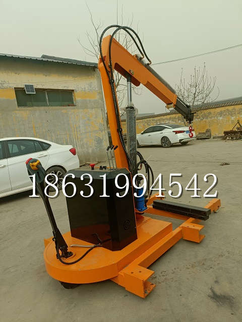 太平区自卸车厢随车吊 自制轮式四不像起重机 四驱平板吊 5吨 贵盛